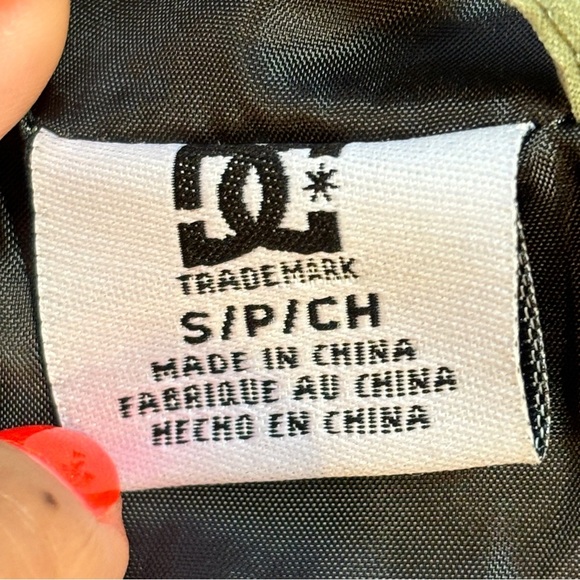 DC Clothing Men's Soft Shell Full Zip Hooded Jacket Size Small Olive Green - Picture 4 of 12